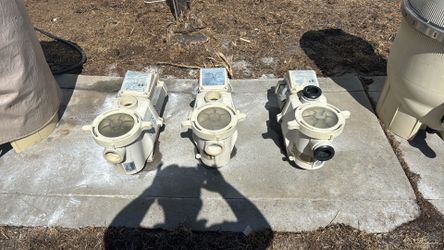 Pentair single speed pumps 1 hp & 2 hp