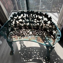 wrought iron patio set