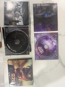 Autographed rock CDs