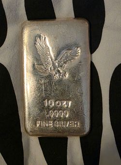 10 oz silver bar