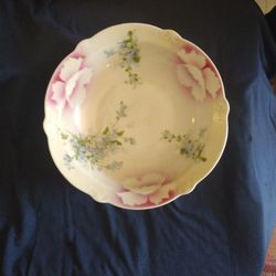 Antique China Salad Bowl