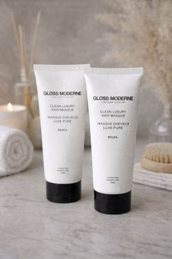 Gloss Moderne Clean Luxury Hair Masque Soleil 2-Pack 200ml Vegan Conditioner New