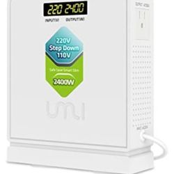 UMI 110V to 220V Step Up Voltage Converter 2400 Watts