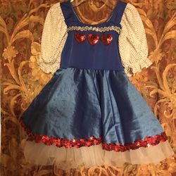 Small girls Dansko play/costume dress