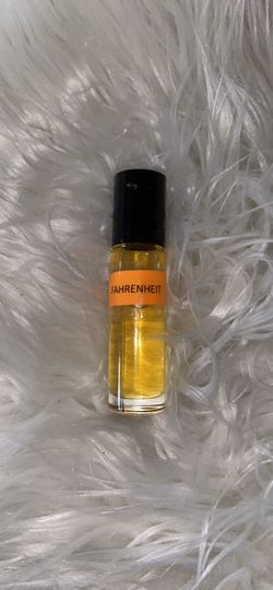Fahrenheit body oil scent 1/3 oz no alcohol