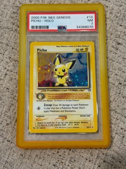 PSA 7 Pichu