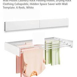 Wall Clothes Drying Rack 