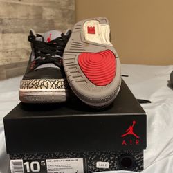 Jordan 3 Retro Black Cement Size 10.5