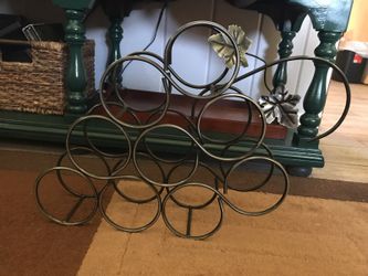 Grape wine rack