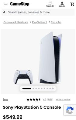 PS5 w/Controller