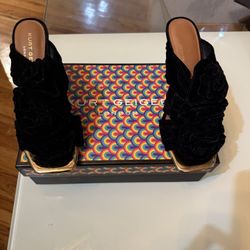 Kurt Geiger Velvet Bloom Sandal