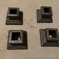 Iron Shoe for Handrail Picket.