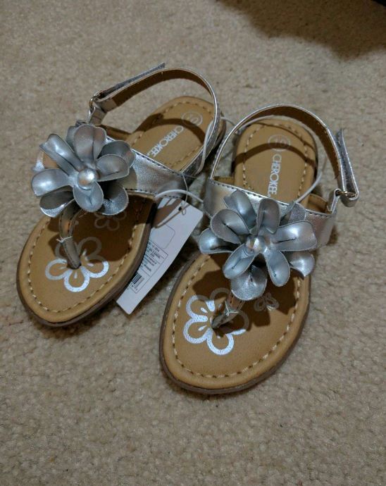 Girls size 10 sandal shoes
