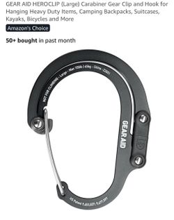 Gear Aid Heroclip Large Carabiner Gear Clip