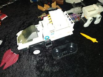 Vintage GI JOE 1985 Snow Cat Vehicle ARAH Hasbro Broken Not Complete Parts $15.00