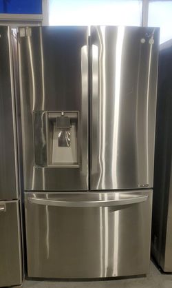 LG 3-Door Stainless Steel Refrigerator
