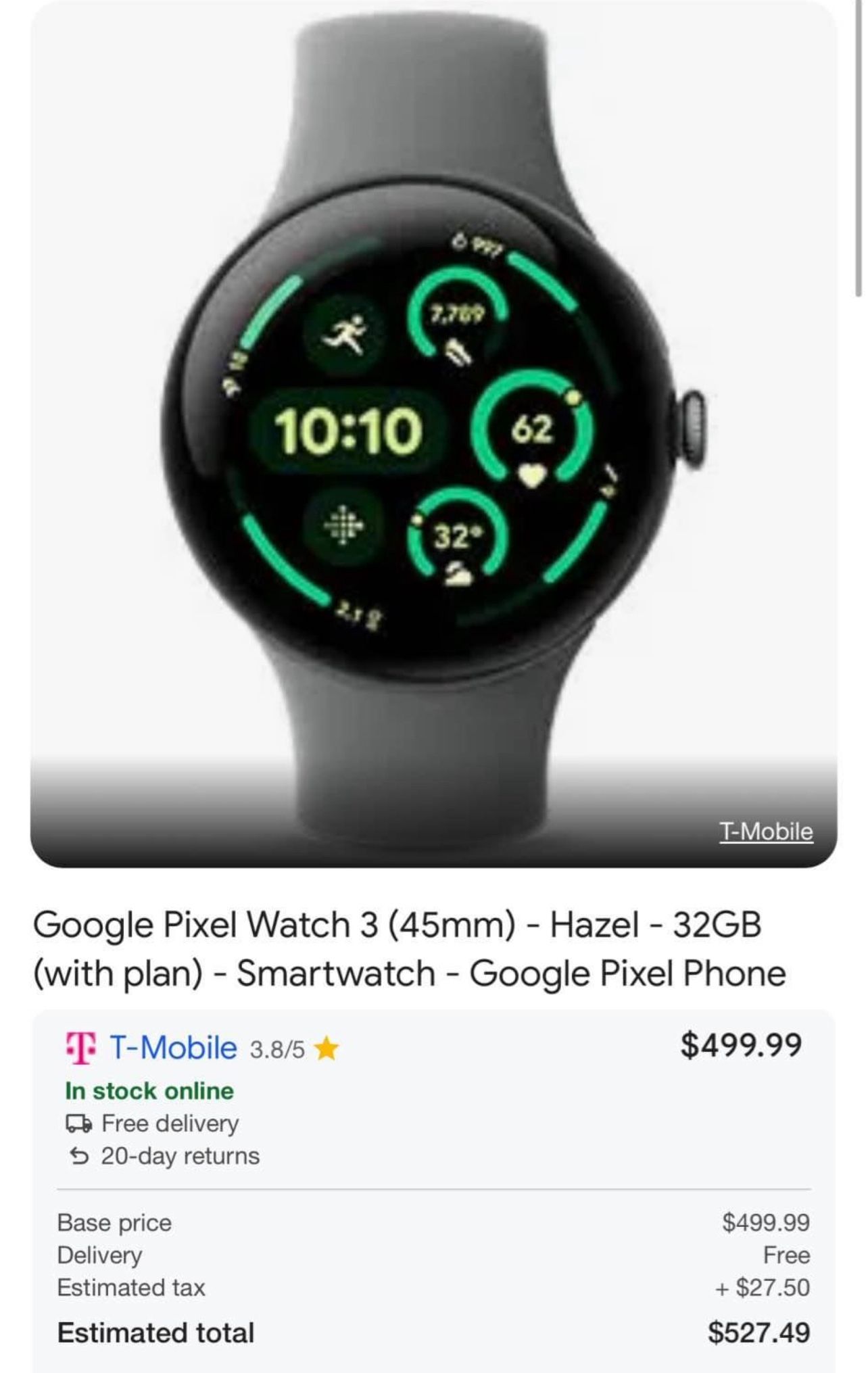 Google Pixel Watch 3 08L2