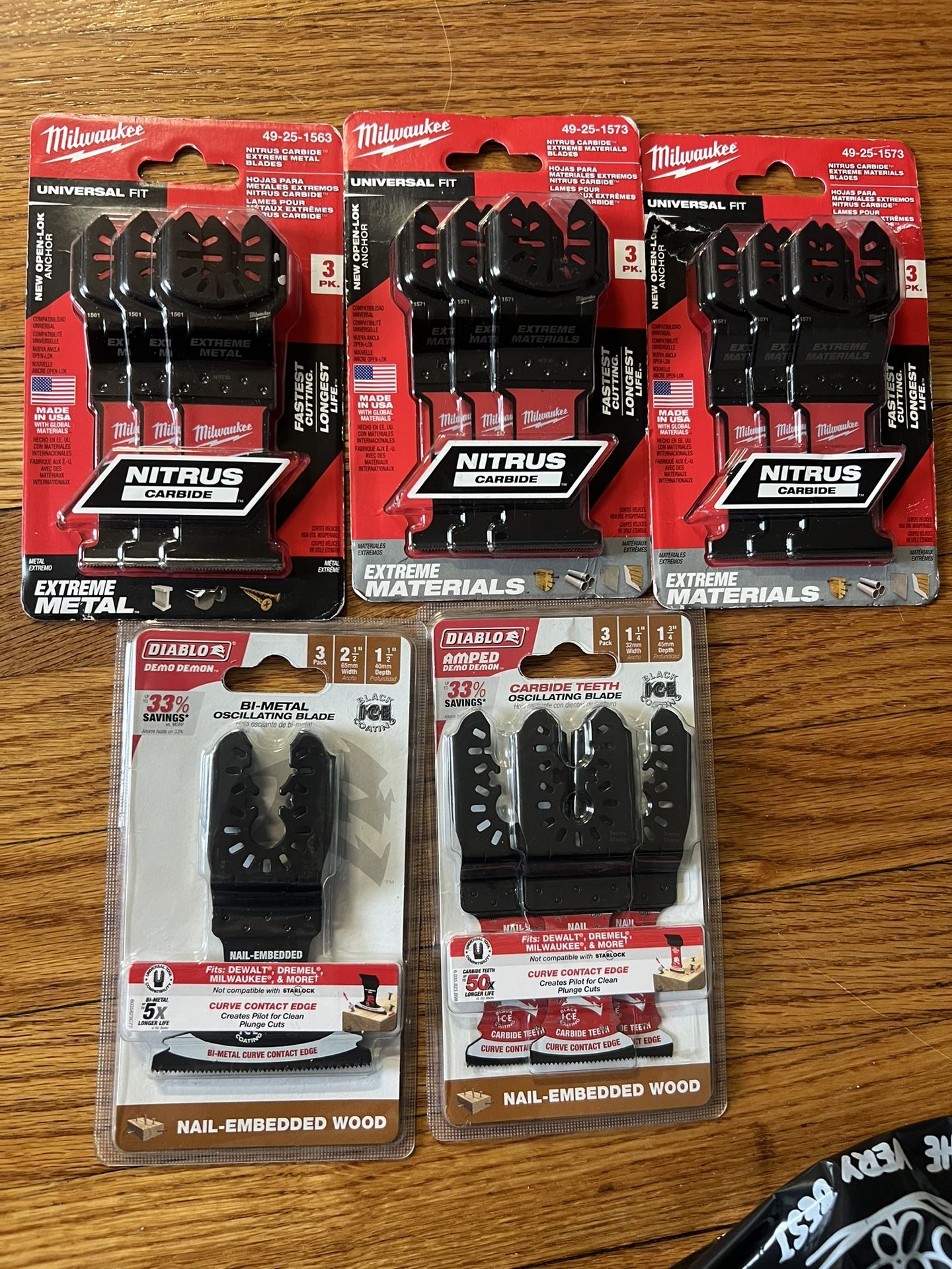 Milwaukee Oscillating Tool Blades