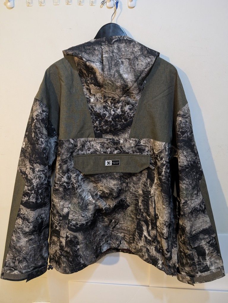 DC Shoes x Mossy Oak Camouflage Snowboarding DC-43 Anorak Jacket Sz M $249.95