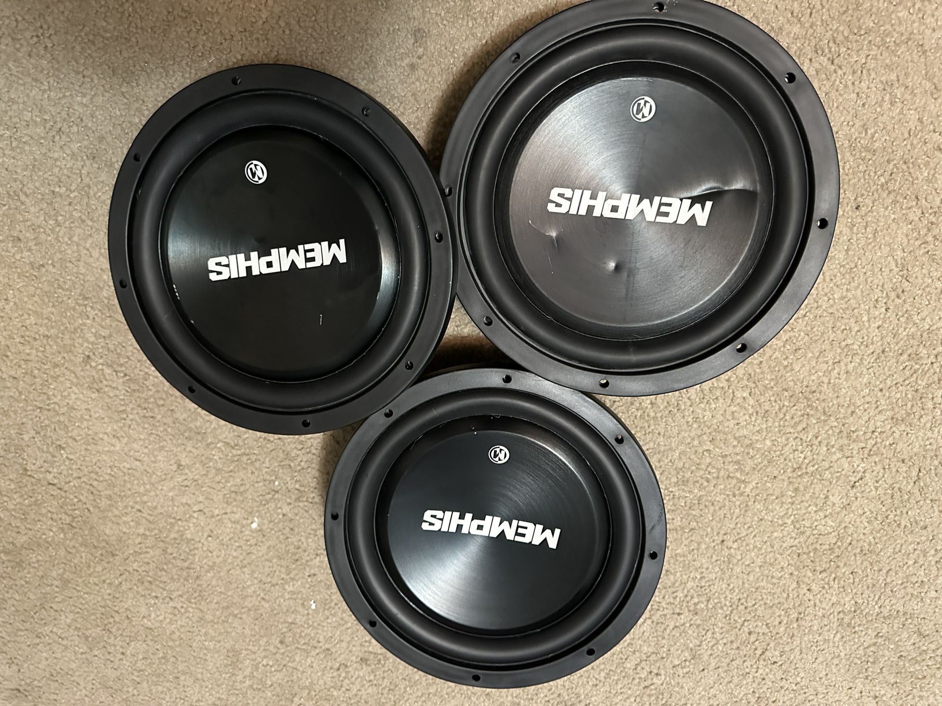 Memphis Subwoofers 3 12