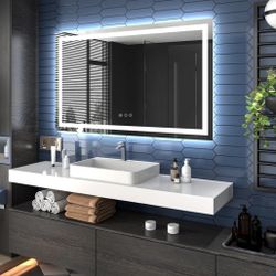 LED Bathroom Mirror 59”x36” 