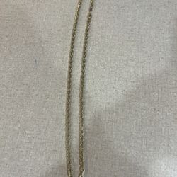 14k Yellow Gold Cable/Anchor Chain 