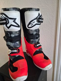 Youth Size 6 Alpinestars Tech 7S Youth Motocross Boots