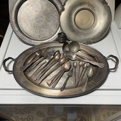 Vintage silver plated stuff