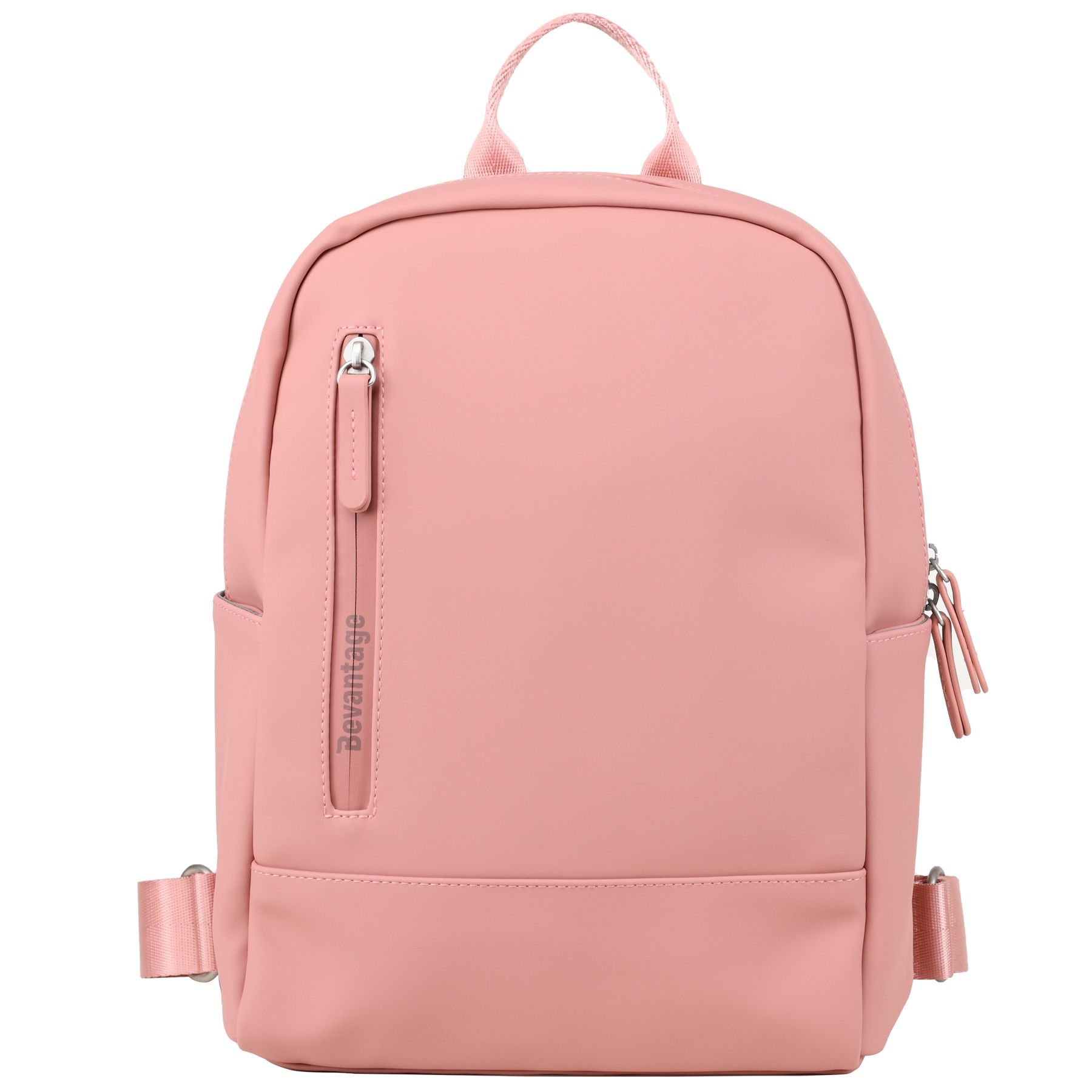 Small Backpack PU Leather Cute Lightweight Daily Waterproof Dirt Resistant, Pink