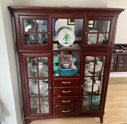 Dark Cherry Cabinet and/or Buffet!!!