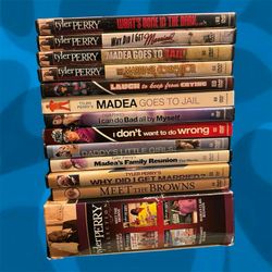 Tyler Perry Movies (13 Dvd Lot) Preowned Clean Discs
