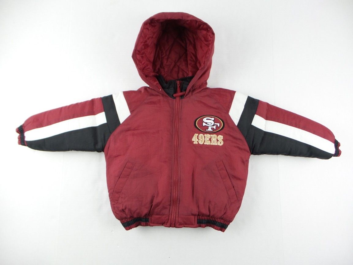 Vintage Professional Sports NFL San Francisco 49ers Puffer JacketSize Toddler 3T