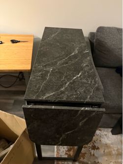 Bar table and storage