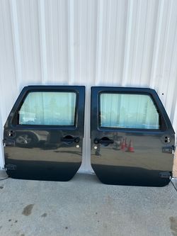 Jeep Wrangler JK Full Doors Blue Grey 2007 through 2010
