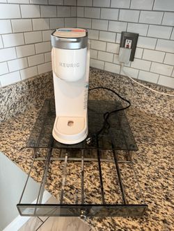 KEURIG K ICED SINGLE SERVE WHITE POD STORAGE DRAWER