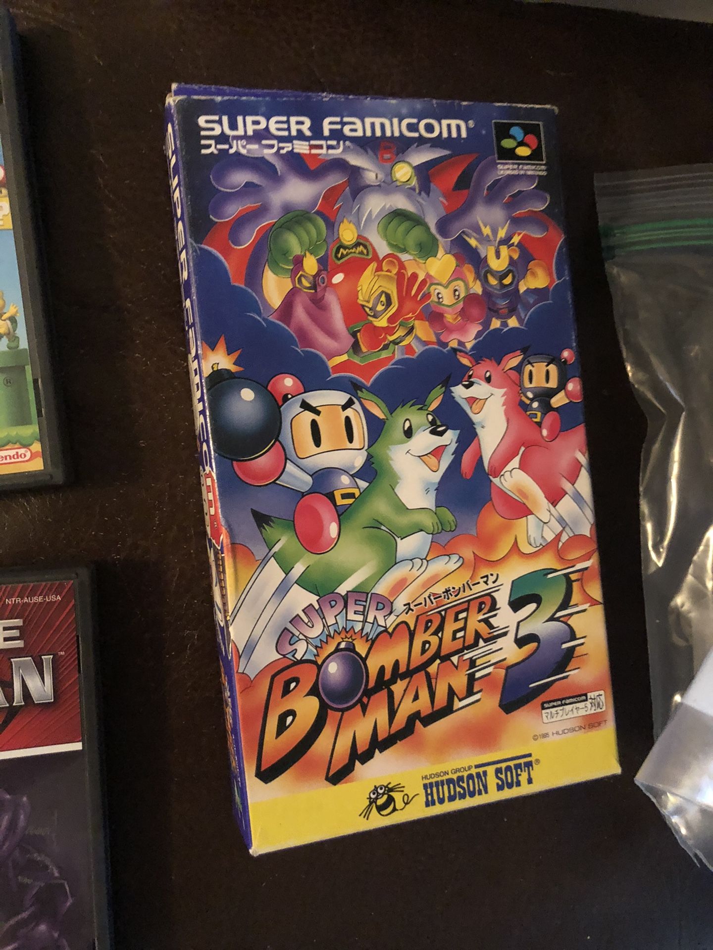 Bomberman 3 Super Famicom Super Nintendo SNES 