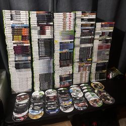 300+ Xbox 360 Video Games