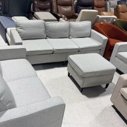 6-seater modular sofa$420