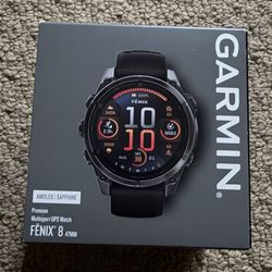 New Garmin Fenix 8-47 mm
