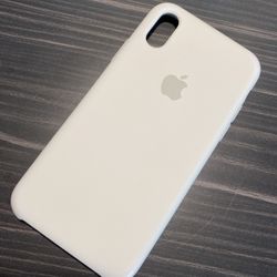 White Silicon Apple Case For iPhone X/Xs