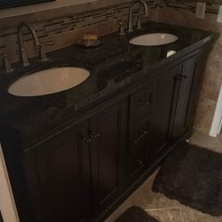 Double Sink Vanity