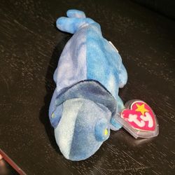 Rare RAINBOW Chameleon Ty Beanie Baby 