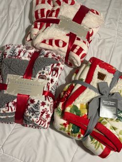 Brand New Christmas Blankets