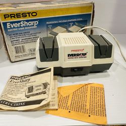 PRESTO 0880001 - Eversharp Electric Sharpener TESTED & WORKS  1990