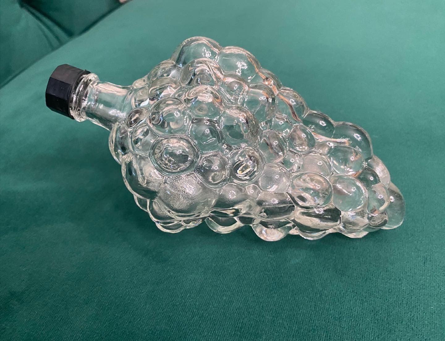 Cool Vintage Glass Grape Bottle 