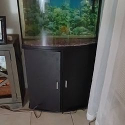 30 gallon fish tank and stand
