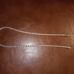 Solid Silver Chain Heavy Weight