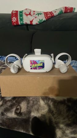 Oculus VR headset and controllers