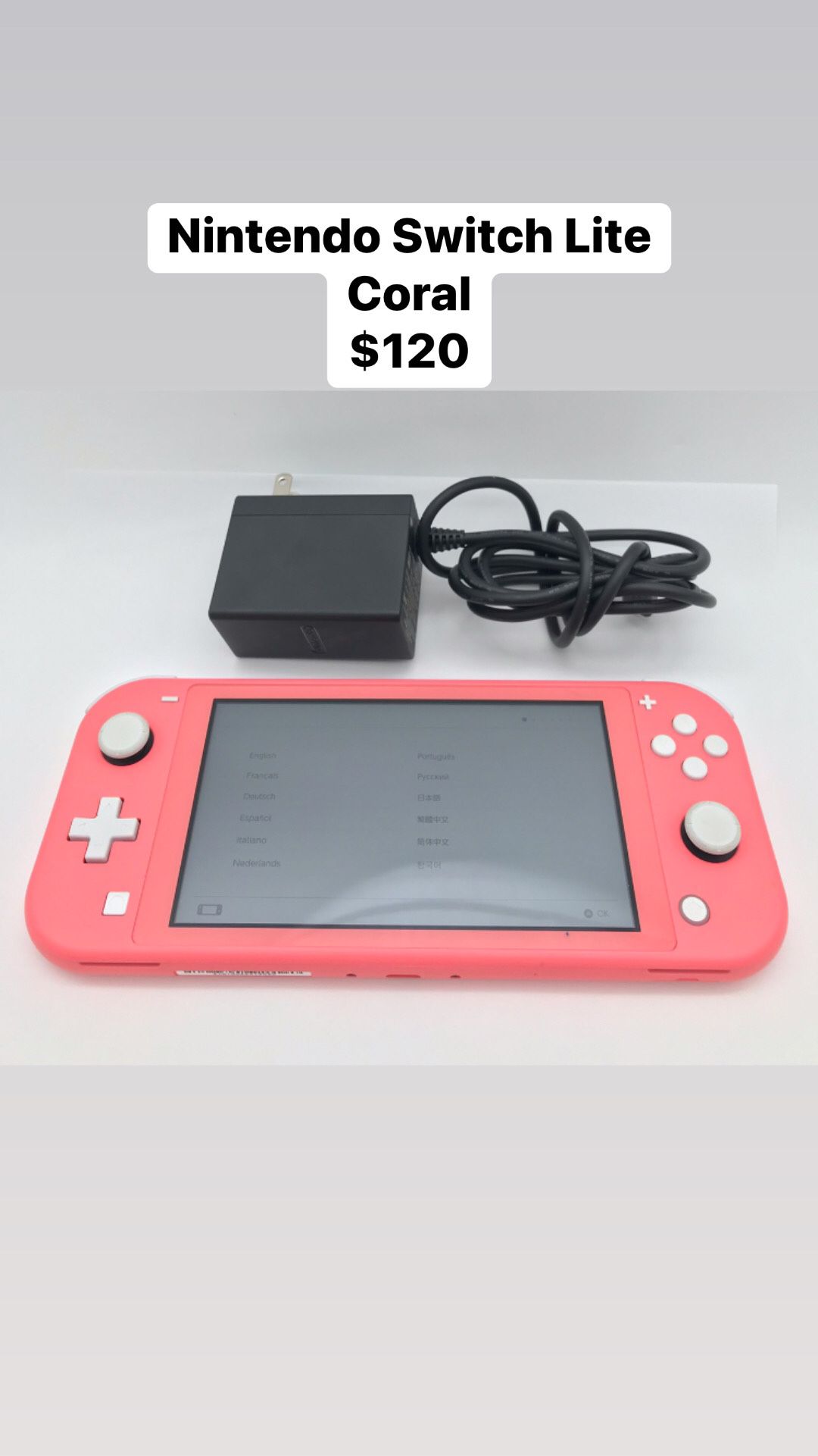 Nintendo Switch Lite Coral #26134