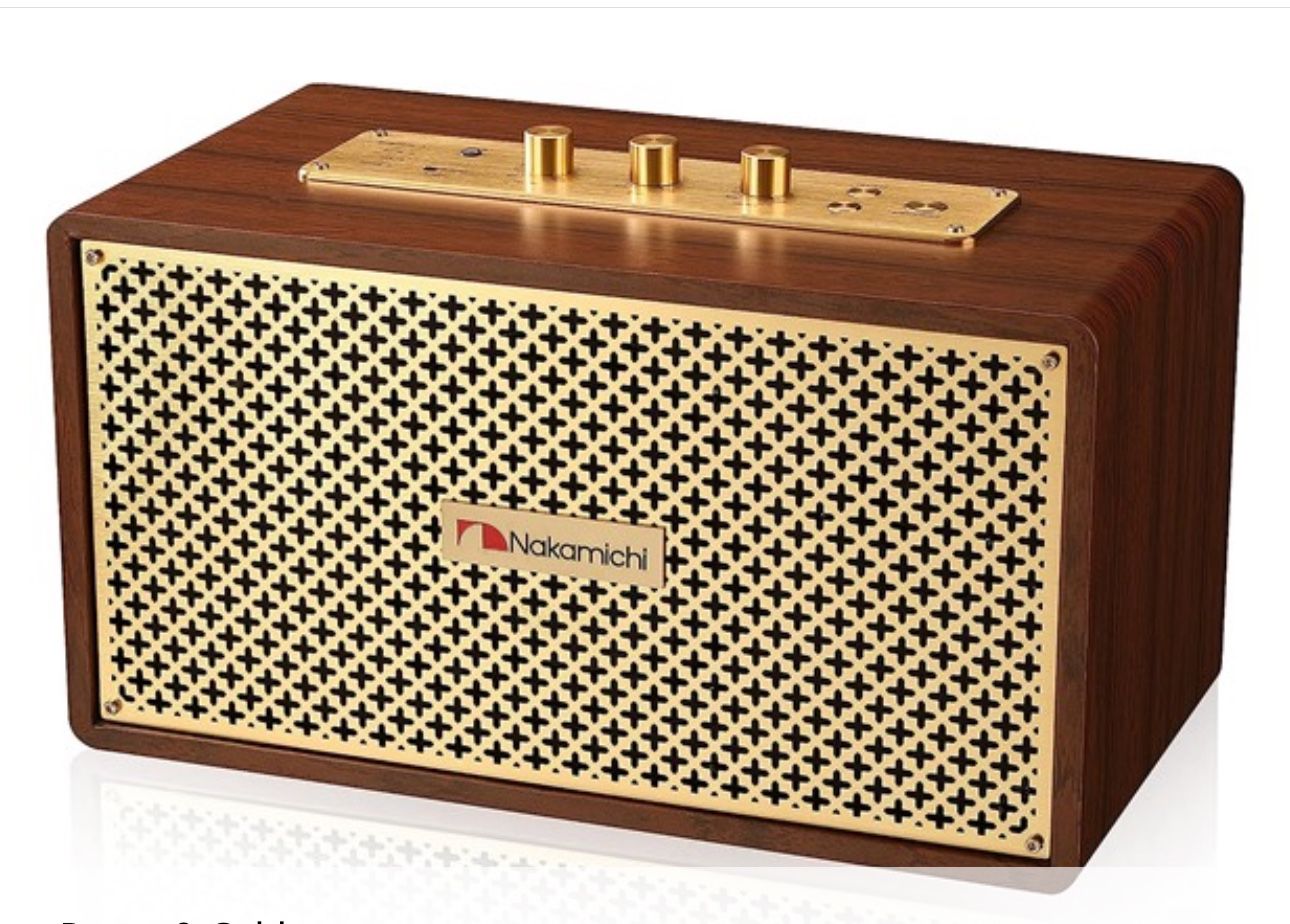 Nakamichi Jukebox Retro Bluetooth Speaker